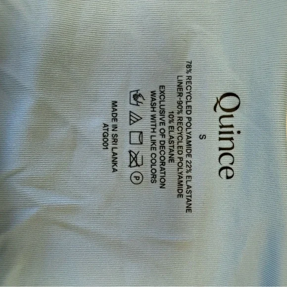 Quince Light Blue Women's Swim Set - Picture 2 of 3